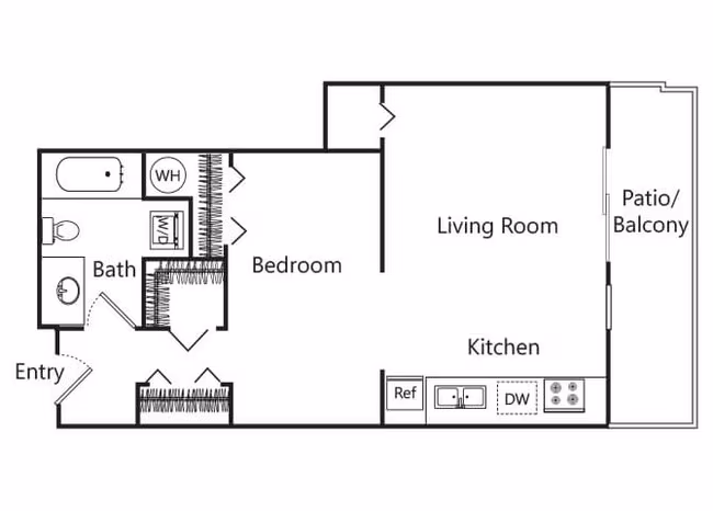 S2 ARCH Income Restricted E-235 floor plan